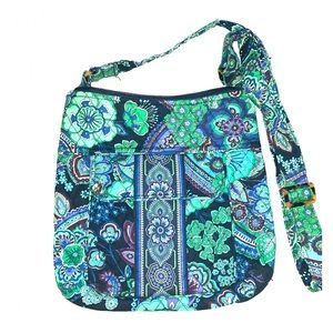 Vera Bradley Paisley Crossbody Messenger Bag